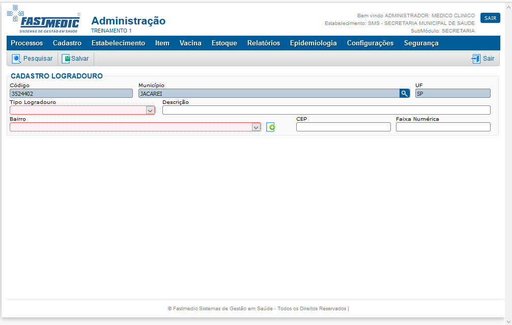 Motivo Bloqueio Agenda